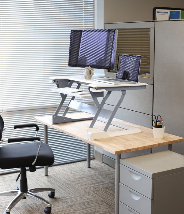 WorkFit-T, Sit-Stand Desktop Workstation